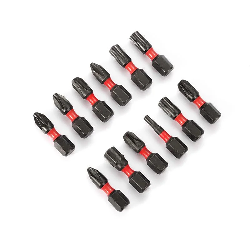 S2 Material Pozi Driver Impact Screwdriver Bits for Screws Insert