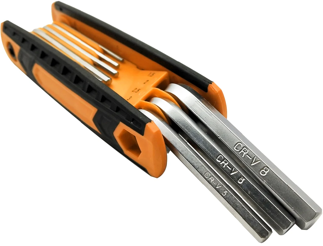 8PCS Folding Hex Key Set