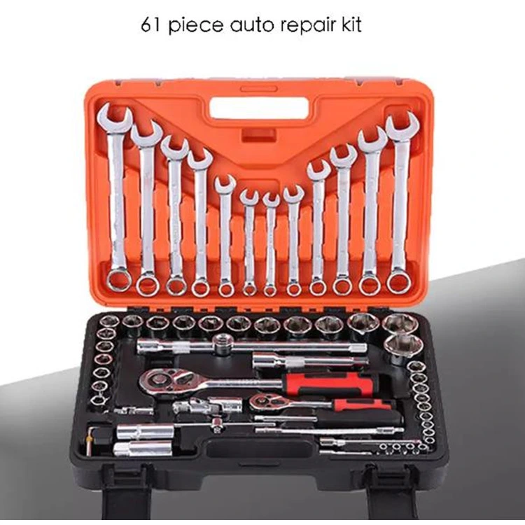 Hand Tool Car Tool Kit Set Box Impact Socket Ratchet Tool Set