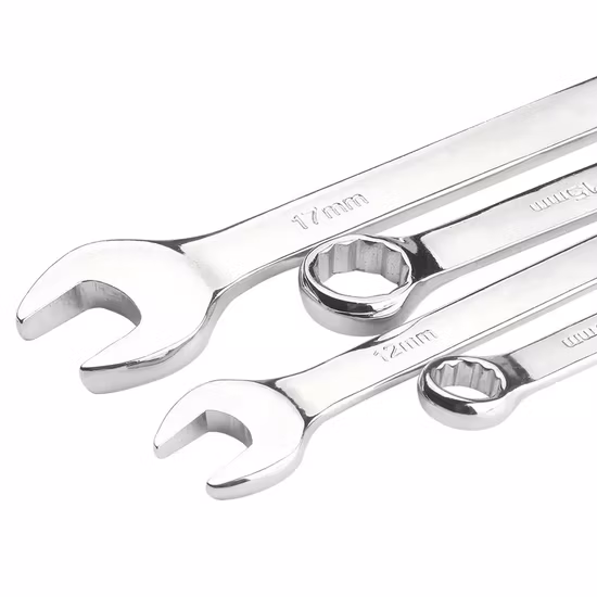 Chiave fissa CRV cromata