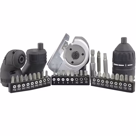 Set di cacciaviti di precisione a batteria multifunzione Fixtec 1/6" 3,6 V al litio 200 giri/min.