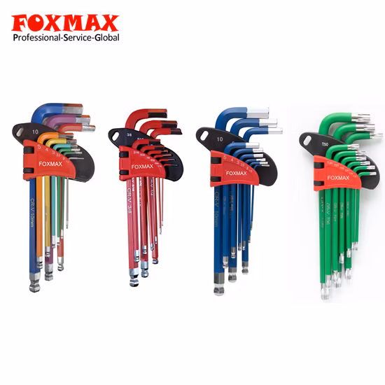 Set di chiavi a brugola Torx a manica lunga da 9 pezzi (HK-009)