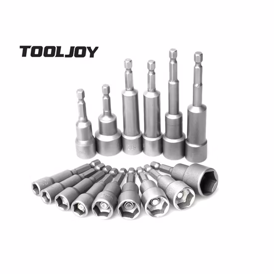 Bussole esagonali fornite dalla fabbrica, punte per avvitatore a percussione